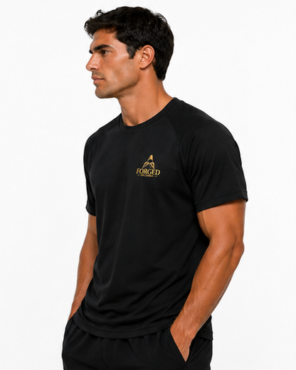 Forged for Combat - Black Training Gym Cool T-Shirt