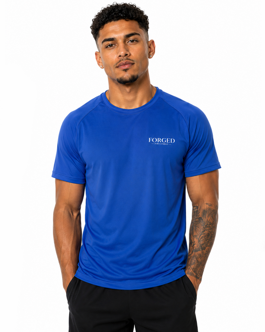 Forged for Combat - Blue Training T-Shirt