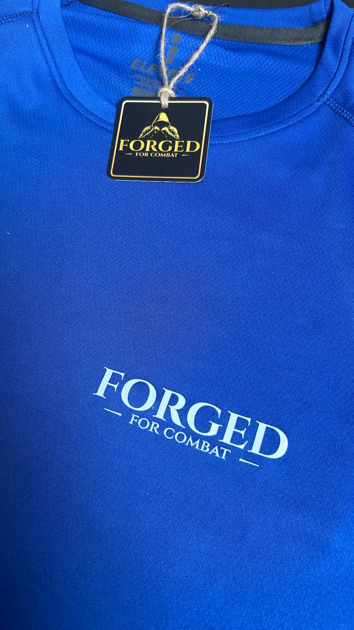 Forged for Combat - Blue Training T-Shirt