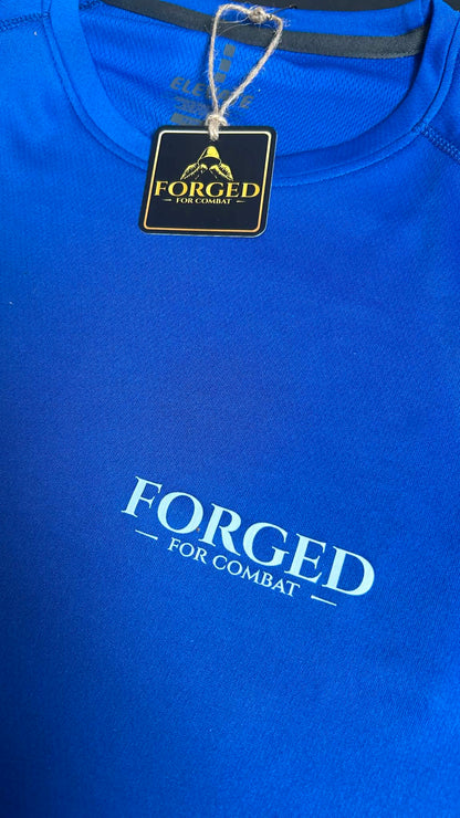 Forged for Combat - Blue Training T-Shirt