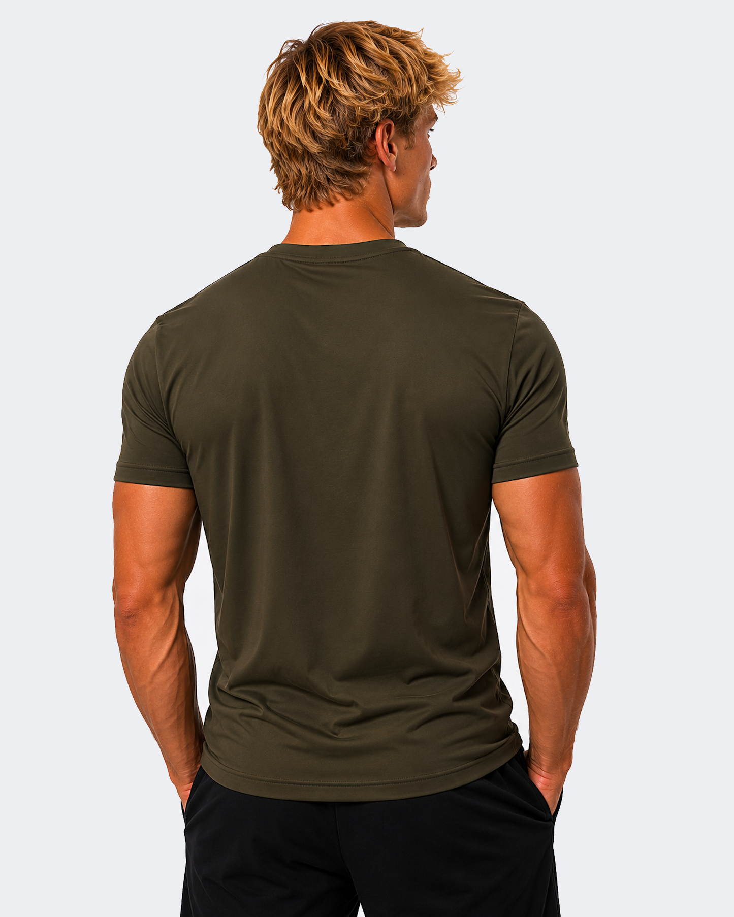 Forged for Combat Olive Training Gym Cool T-Shirt