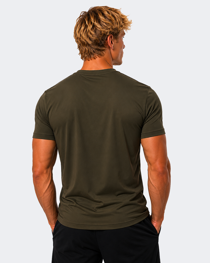 Forged for Combat Olive Training Gym Cool T-Shirt