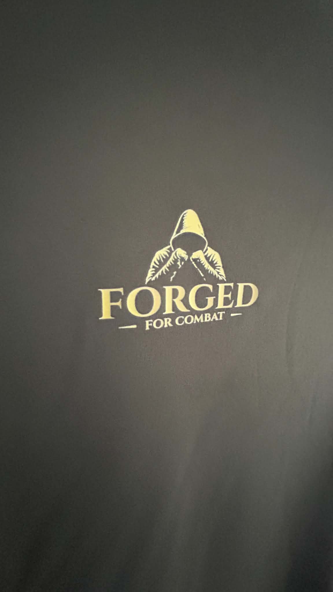 Forged for Combat Olive Training Gym Cool T-Shirt