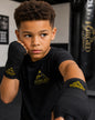 Premium Boxing MMA Hand Wraps - Black  3m (Kids)