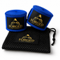 Forged for Combat Premium Boxing MMA Hand Wraps - Blue 4.5m