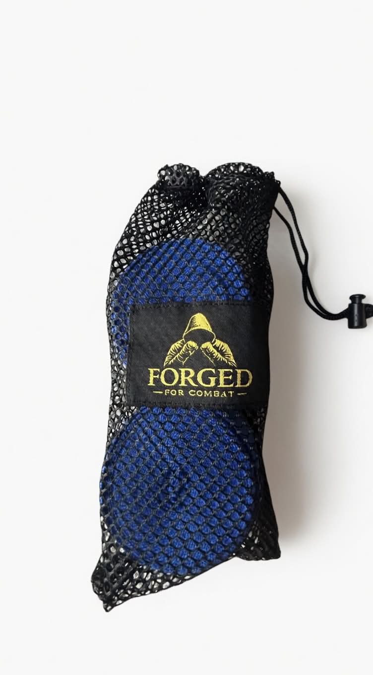 Forged for Combat - Premium Boxing MMA Hand Wraps - Blue 3m (Kids)