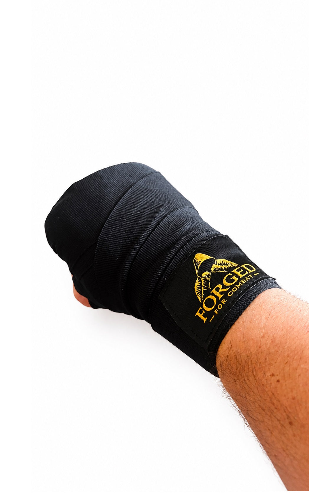 Premium Boxing MMA Hand Wraps - Black  3m (Kids)