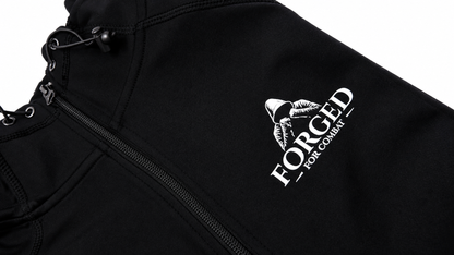 Forged for Combat - Black Training Hoodie