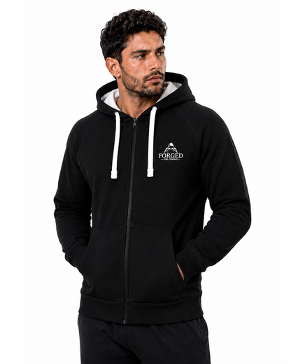 Forged for Combat - Black High Quality Hoodie